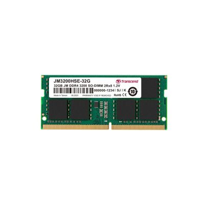 2. SO DDR4 32GB PC 3200 CL22 Transcend JetRam, JM3200HSE-32G