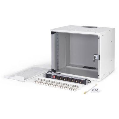 Digitus Zestaw sieciowy SOHO Pro, 483 mm (19") - 9U, 540 x 400 mm (szer. x gł.)