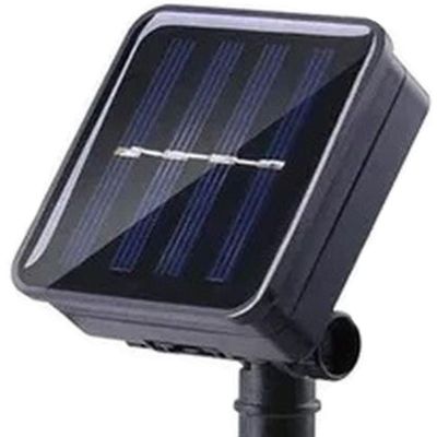 10. LAMPA SOLARNA OGRODOWA GIRLANDA ŁAŃCUCH SOLARNY 4,9M 40LED MULTIKOLOR