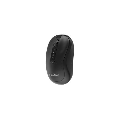 4. GEMBIRD MYSZ BEZPRZEWODOWA DUAL MODE (2.4G + BT) 1600 DPI, 4 PRZYCISKI, KOLOR CZARNY