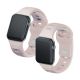 12. Pasek silikonowy 3mk Silicone Watch Strap do Apple Watch 38 / 40 / 41 mm - beżowy