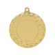 6. Medal złoty z miejscem na emblemat 25 mm - medal stalowy