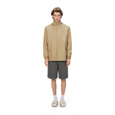 11. Kurtka, płaszcz przeciwdeszczowy Rains  unisex Fishtail Jacket W3 18010 24 SAND