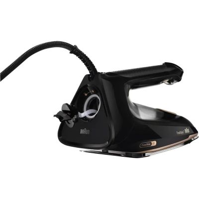 4. Braun FI 7276 BK FreeStyle 7 Żelazko parowe Czarny, Złoto