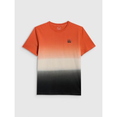 5. T-shirt relaxed z nadrukiem męski 4F 4FRSS26TTSHM3815-70A