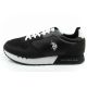 2. U.S Polo Assn buty sportowe sneakersy męskie modne wygodne czarne