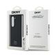 7. Etui DKNY Magsafe Plain Leather Metal Stack Logo na Samsung Galaxy Z Fold 6 - czarne