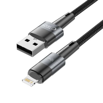 5. Kabel Tech-Protect UltraBoost USB-A / Lightning 12W 2.4A 2m - szary