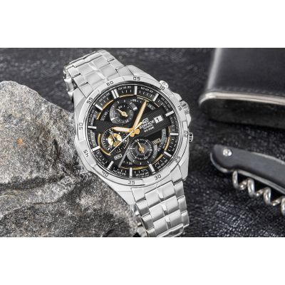 5. Zegarek Męski CASIO EDIFICE EFR-556D-1AVUEF 10 BAR