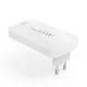 Ładowarka Hama GaN 65W 2x USB-C 1x USB-A składana - biała