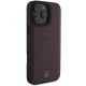 10. Etui Mercedes MB Waves Leather na iPhone 16 Pro Max - czerwone