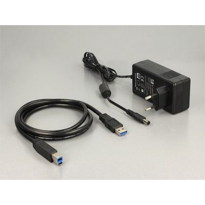 5. DeLOCK 62661 stacja dokująca do dysków twardych USB 3.2 Gen 1 (3.1 Gen 1) Type-B Czarny