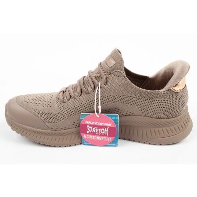 3. Skechers buty damskie sportowe Bobs Squad 4 Slip-Ins Wsuwane