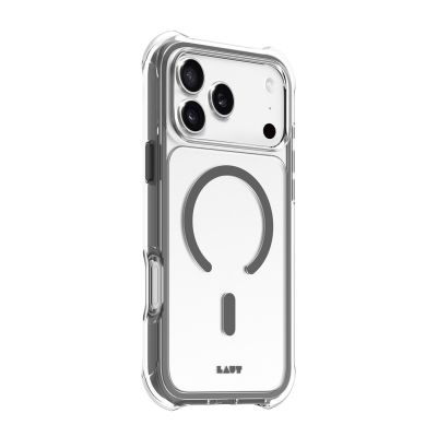 2. LAUT AERO PROTECT pokrowiec na telefon komórkowy 17,5 cm (6.9") Szary, Przezroczysty