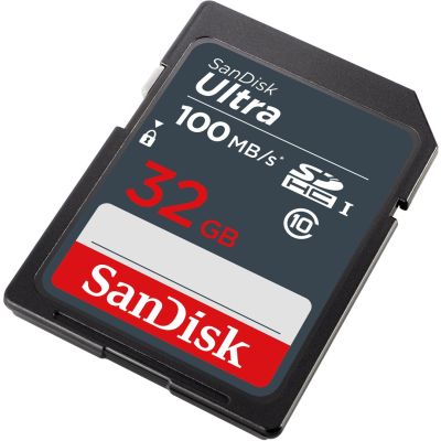 2. SANDISK ULTRA SDHC 32GB 100MB/s