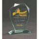 6. Trofeum szklane grawerowane z etui +wypełnianie farbą
