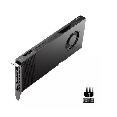 4. Karta graficzna PNY NVIDIA RTX 4000 Ada Generation, 20 GB GDDR6 160-bit,  PCIe 4.0 x16, Single Slot, 4x DP 1.4a, ATX - ATX bracket, 1x 16-pin power supply cable, small box