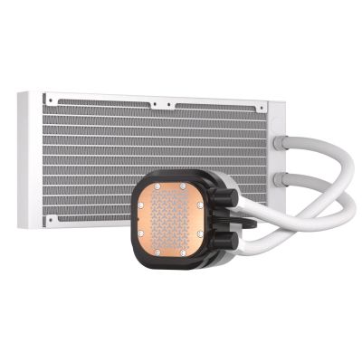 7. Corsair NAUTILUS 240 RS ARGB Liquid Procesor Chłodnica cieczy all-in-one Biały 1 szt.