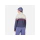 3. Sweter damski ROSSIGNOL W PATTERNED TN SWEATER niebieski