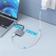 6. Hub Wozinsky WHCH-01 USB-C PD 100W HDMI 4K@30Hz USB-A 10Gbps - szary