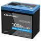 6. Akumulator Qoltec LiFePO4 53714 Litowo-Żelazowo-Fosforanowy | 12.8V | 100Ah | 1280Wh | Bluetooth | BMS
