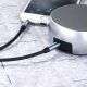 12. Ugreen kątowy kabel AUX 2 x mini jack 3,5 mm 1,5m niebieski (AV112)