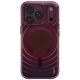 2. Etui UNIQ Coehl Vela Magnetic Charging na iPhone 18 Pro / 17 Pro - bordowe