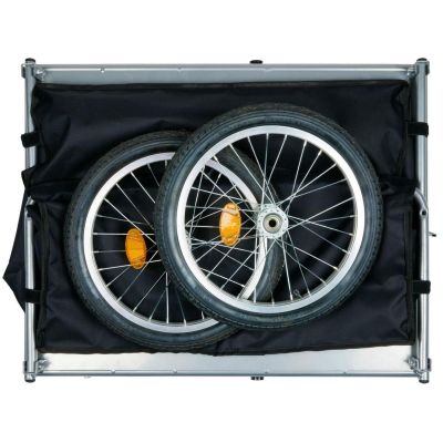 16. PRZYCZEPKA ROWEROWA 70x65x30CM DO 40KG DUNLOP