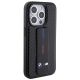 5. Etui BMW Grip Stand Smooth & Carbon na iPhone 15 Pro - czarne