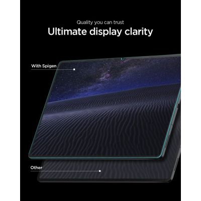 6. Szkło hartowane Spigen Glas.tR EZ Fit Pro HD na Samsung Galaxy Tab S12+ 12.6"