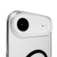6. Etui Puro Lite Mag TPU+PC kompatybilne z MagSafe na iPhone 17 Air - przezroczyste z czarnym pierścieniem