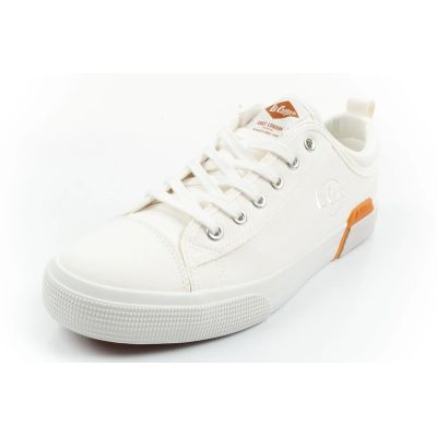 3. Lee Cooper buty sportowe męskie trampki modne białe wygodne