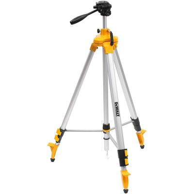 DeWALT DE0733-XJ statyw Poziomice laserowe 3 x noga Aluminium, Czarny, Żółty