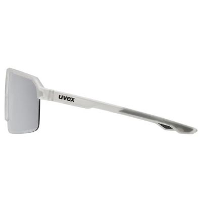 2. Uvex ramp Okulary do wielu sportów Unisex Półobwódkowe Szary