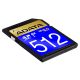 5. ADATA Premier Extreme SD8.0 SDXC 512 GB Class 10 UHS-I/U3 V30