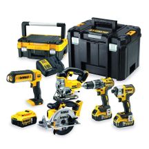 DEWALT ZESTAW COMBO 18V DCK551P3T (DCD796+DCF887+DCS39+DCS331+DCL050) 3x5,0Ah TSTAK