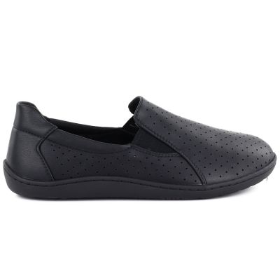 2. Skórzane półbuty damskie barefoot ażurowe M.Daszyński OL38-2