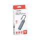 7. Verbatim CMH-08 USB Type-C 5000 Mbit/s Srebrny