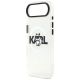 6. Etui Karl Lagerfeld IML Choupette Sketch Logo MagSafe na iPhone Air - przezroczyste