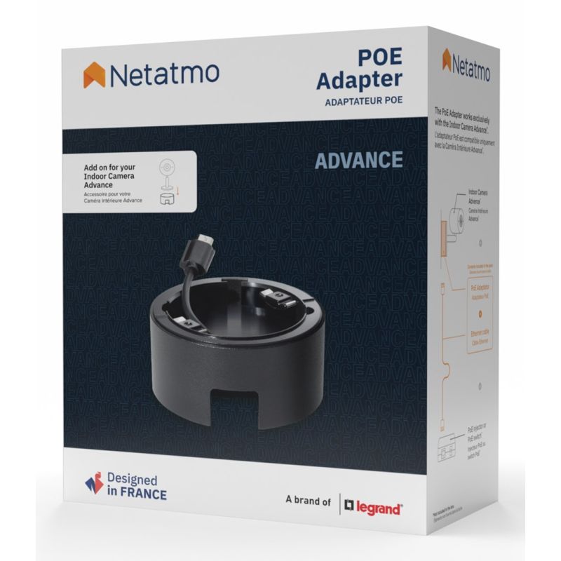 2. Akcesorium PoE Netatmo NPC-POE-B czarne