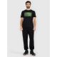 3. T-shirt regular z nadrukiem męski 4F 4FRAW25TTSHM3612-20S