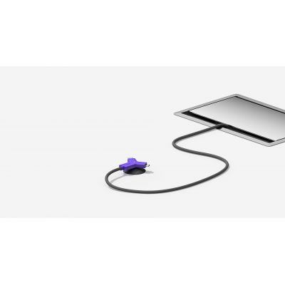 8. Logitech Swytch Nadajnik i odbiornik AV Czarny, Fioletowy