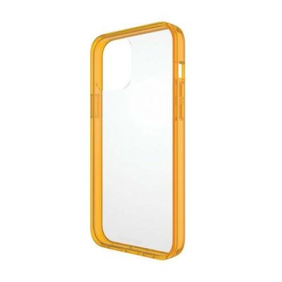4. Etui PanzerGlass ClearCase antybakteryjne z certyfikatem Military Grade na iPhone 13 Pro Max - przezroczysto-żółte