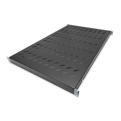 2. Digitus Półka ze zmiennymi szynami mocującymi do montażu stałego w szafach 483 mm (19")
