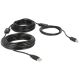 2. DeLOCK 20m, USB2.0-A - USB2.0-B kabel USB USB A USB B Czarny