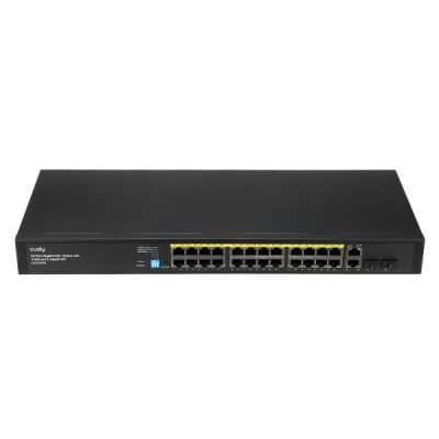 5. Switch Cudy GS1026PS2 Niezarządzany Gigabit Ethernet (10/100/1000) Obsługa PoE Czarny