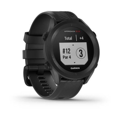 3. Zegarek sportowy Garmin Approach S12 43mm, czarny