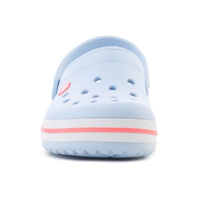 2. CROCS CROCBAND KIDS CLOG BLUE FROST/GUAVA 207006-4XQ