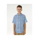 5. Koszula chłopięca RIP CURL Eternal Shred Ss Shirt-Boy niebieska