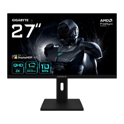 GIGABYTE G27Q3 monitor komputerowy 68,6 cm (27") 2560 x 1440 px Quad HD LED Czarny